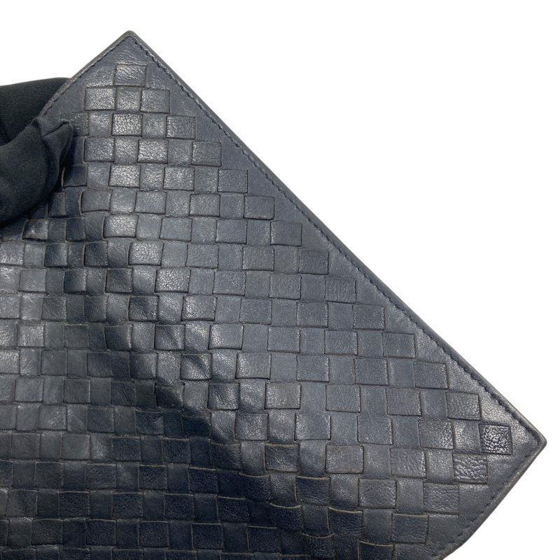 BOTTEGA VENETA 寶緹嘉 INTRECCIATO 細皮革編織 皮革 長夾 深藍色-16