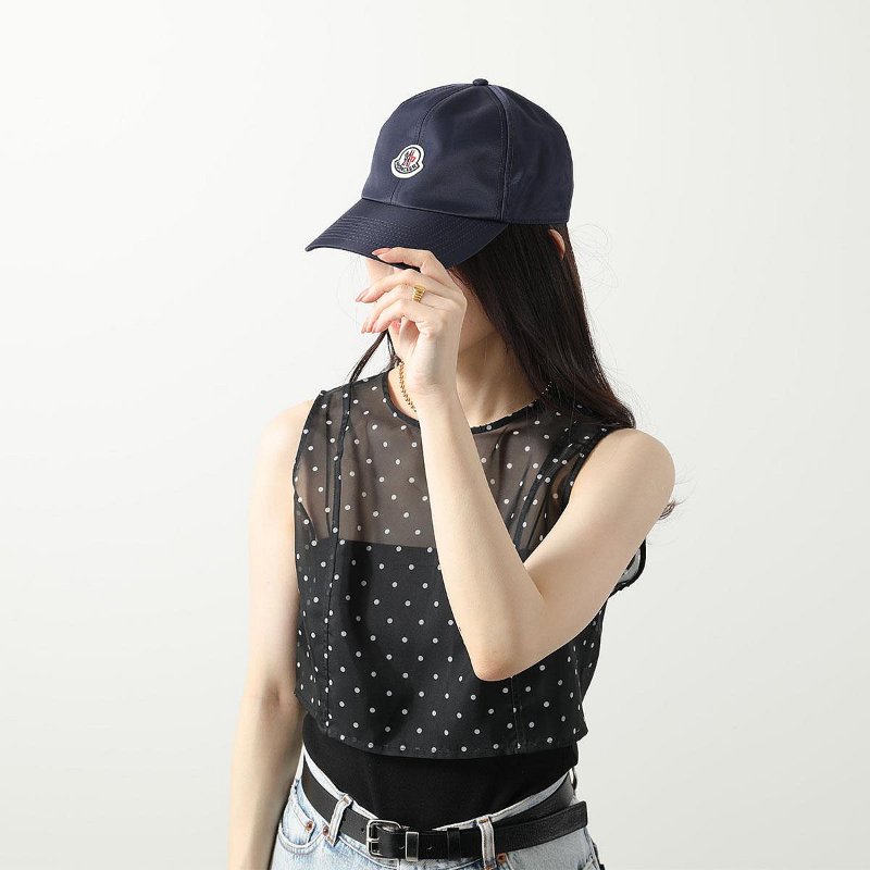 💎Han's house精品服飾💎moncler 尼龍 防水 LOGO 帽子 現貨 原價11300-3