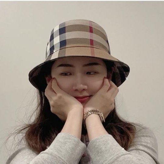 💎Han's house精品服飾💎BURBERRY 格紋 漁夫帽 帽子 男女可帶  原價14900-5