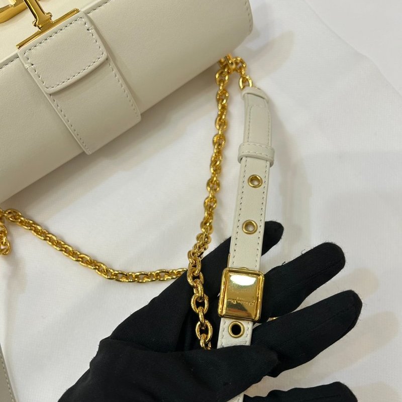 DIOR Montaigne 20cm 白金鍊包-9
