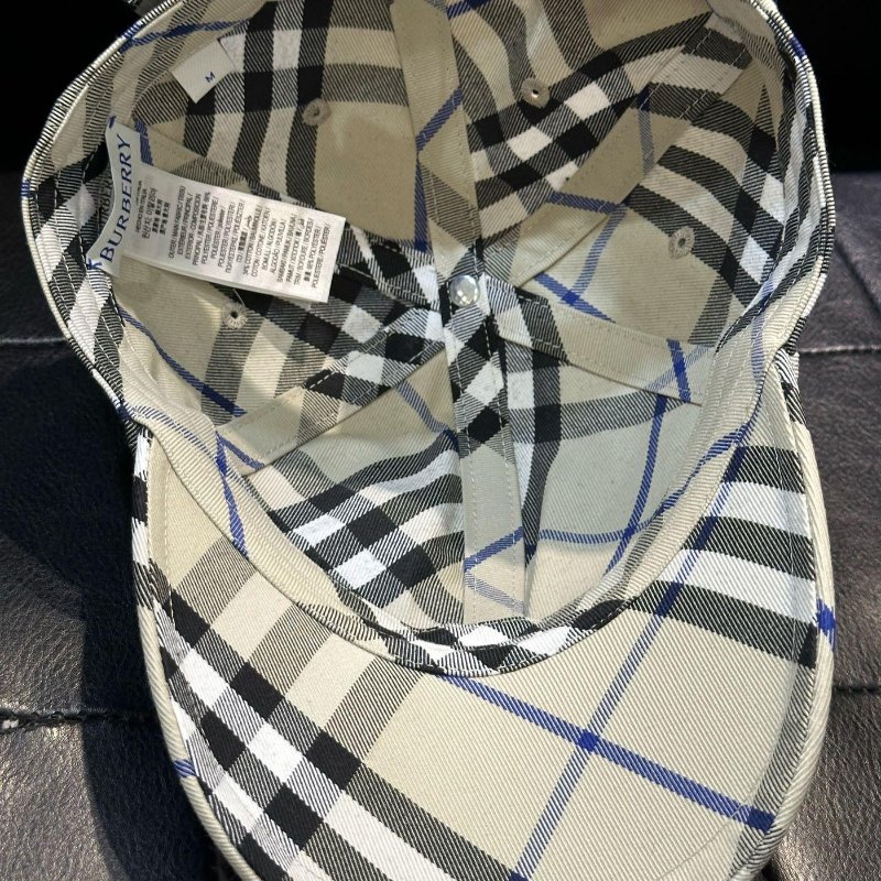 💎Han's house精品服飾💎 BURBERRY 格紋 刺繡 戰馬 騎士 帽子 義大利製 現貨 原價13500-7