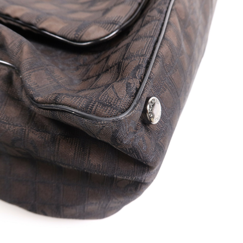 CHANEL 尼龍New Travel Line Tote Bag銀扣手挽袋-5