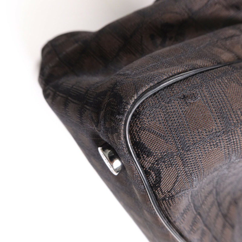 CHANEL 尼龍New Travel Line Tote Bag銀扣手挽袋-7