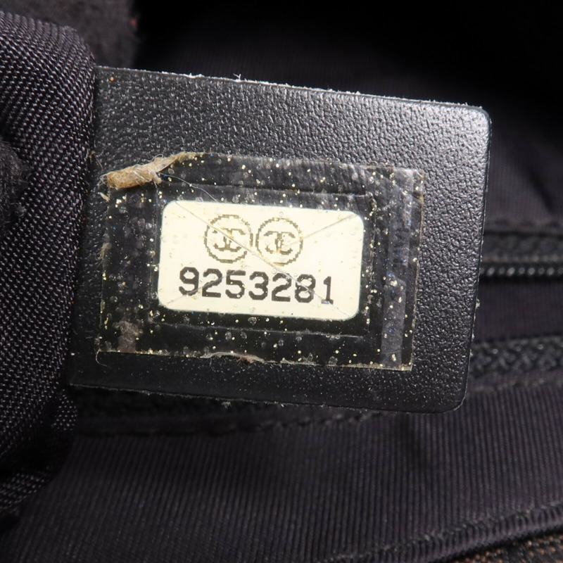 CHANEL 尼龍New Travel Line Tote Bag銀扣手挽袋-13