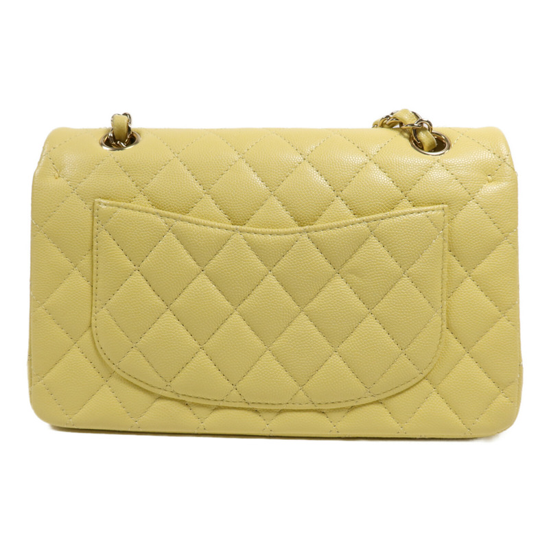 CHANEL 牛皮皮革Classic 23金扣鏈帶肩背袋-1