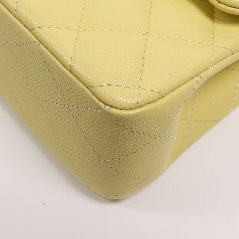 CHANEL 牛皮皮革Classic 23金扣鏈帶肩背袋-4