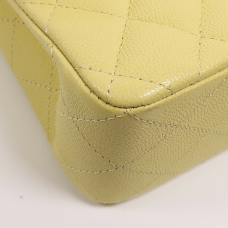 CHANEL 牛皮皮革Classic 23金扣鏈帶肩背袋-5