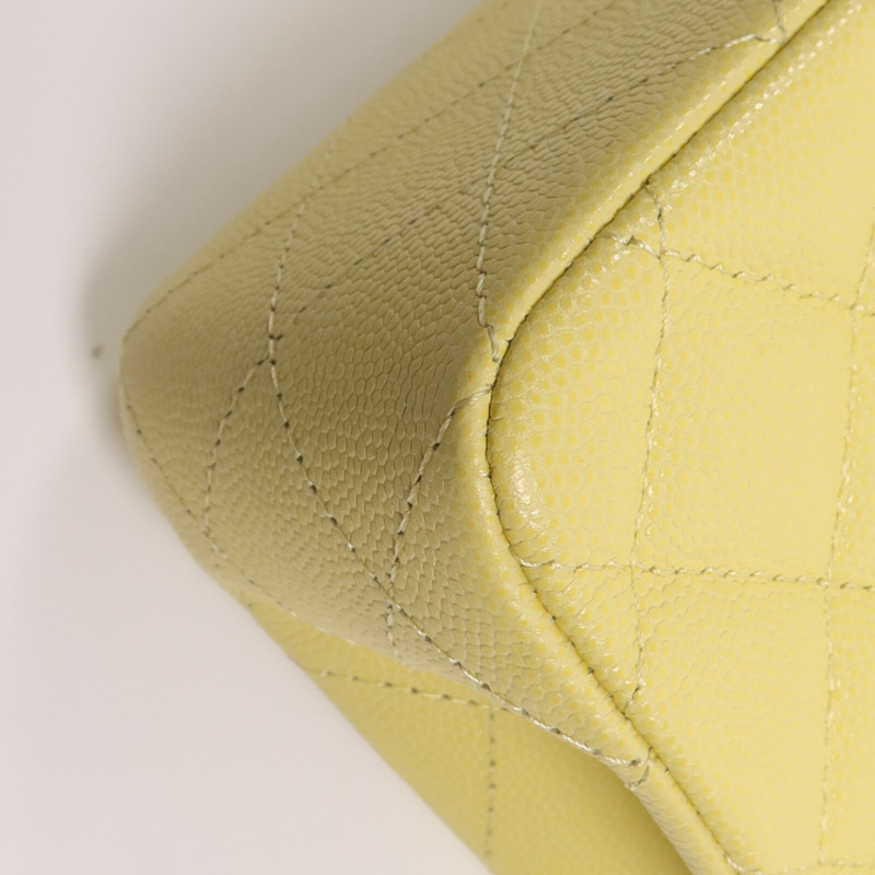 CHANEL 牛皮皮革Classic 23金扣鏈帶肩背袋-6