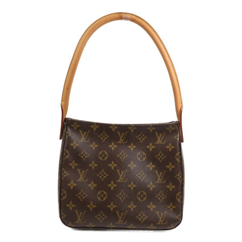 LOUIS VUITTON Monogram Looping MM金扣肩背袋-0