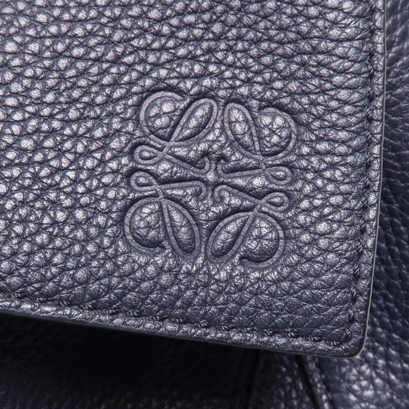 LOEWE 牛皮皮革2 way Shoulder Bag金扣手挽肩背兩用袋-8