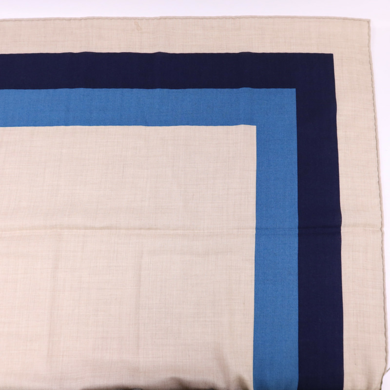 HERMES 絲質/羊絨Scarf 140X140絲巾-3