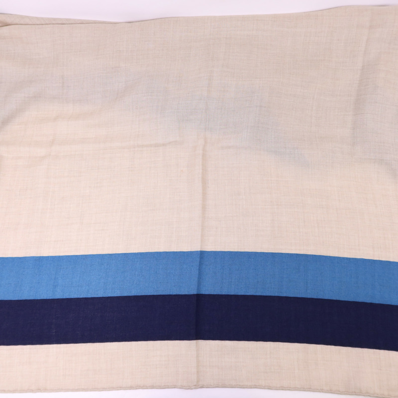 HERMES 絲質/羊絨Scarf 140X140絲巾-8