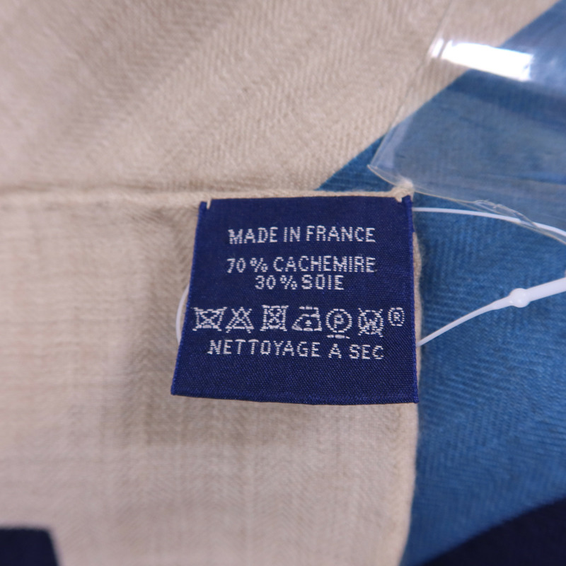 HERMES 絲質/羊絨Scarf 140X140絲巾-13