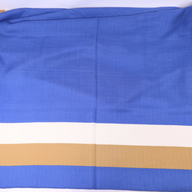 HERMES 絲質/羊絨Scarf 140X140絲巾-8