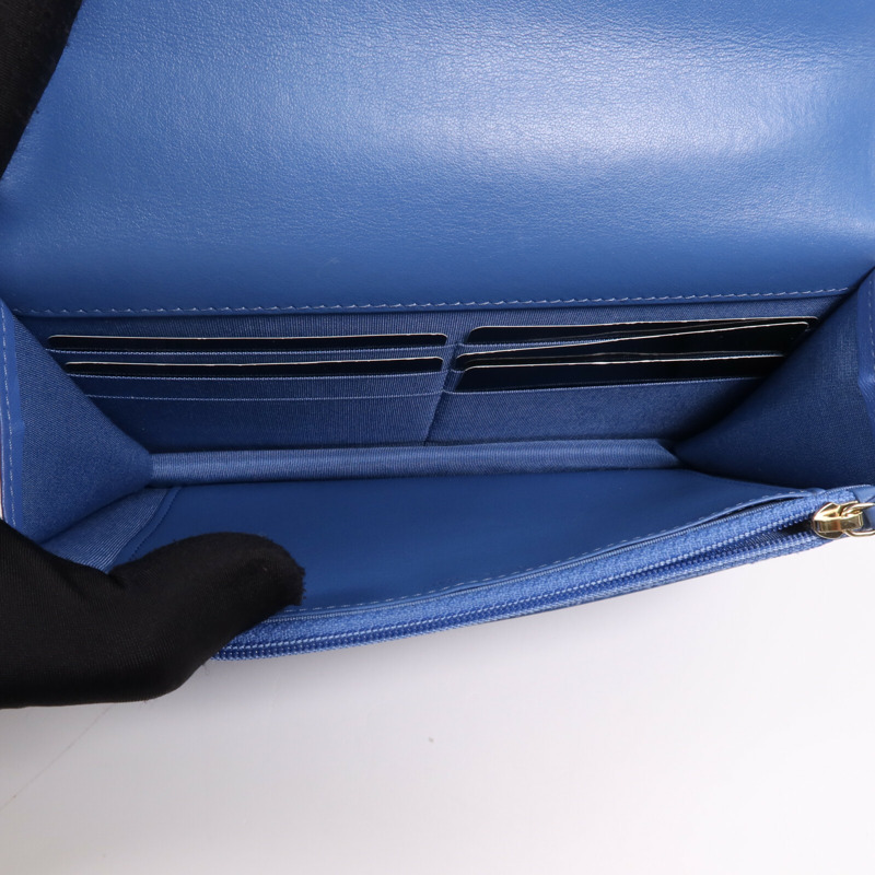 CHANEL 羊皮皮革19 WOC Wallet On Chain鏈帶手挽肩背兩用袋-4