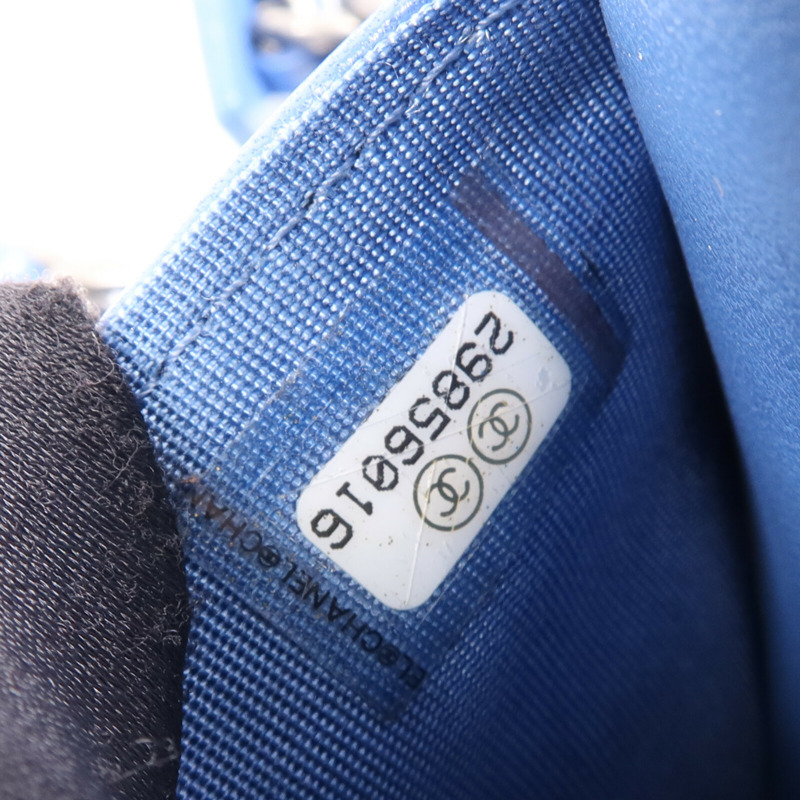 CHANEL 羊皮皮革19 WOC Wallet On Chain鏈帶手挽肩背兩用袋-6