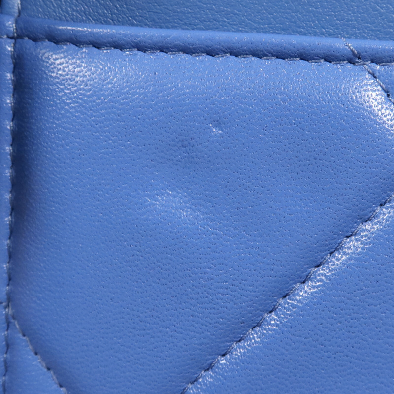 CHANEL 羊皮皮革19 WOC Wallet On Chain鏈帶手挽肩背兩用袋-15