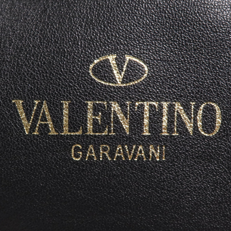 Valentino 牛皮皮革2 Way Shoulder Bag金扣手挽肩背兩用袋-9