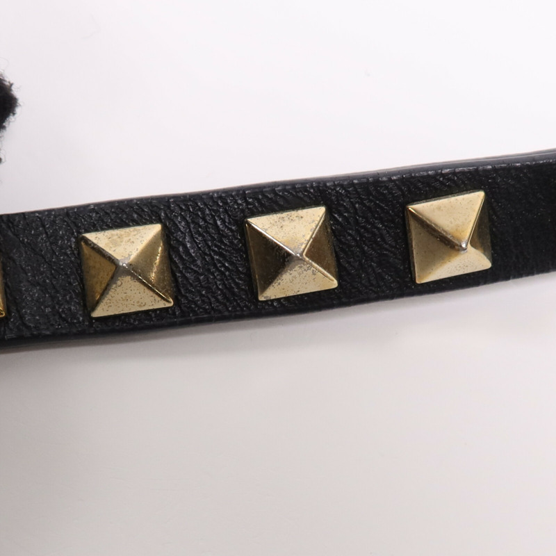 Valentino 牛皮皮革2 Way Shoulder Bag金扣手挽肩背兩用袋-12