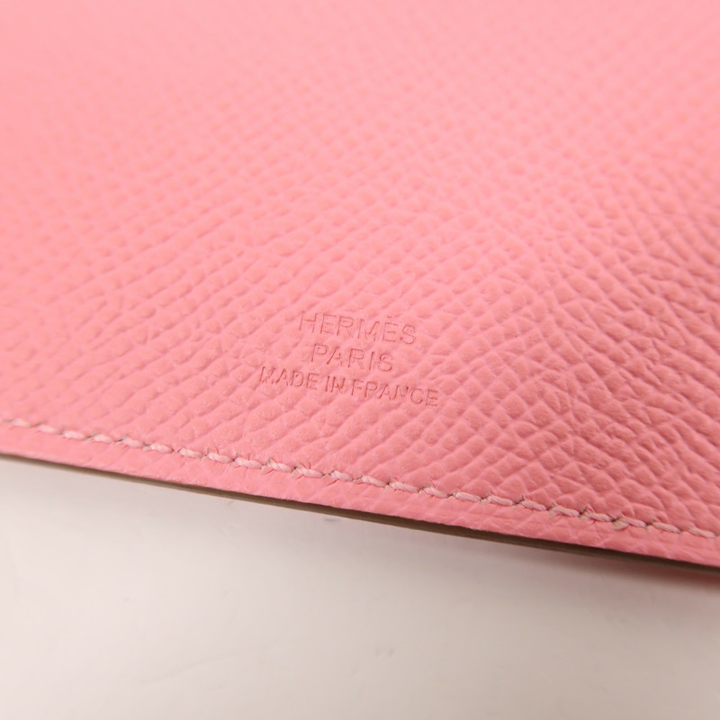 HERMES Epsom皮革Tarmac Passport Holder護照套-5