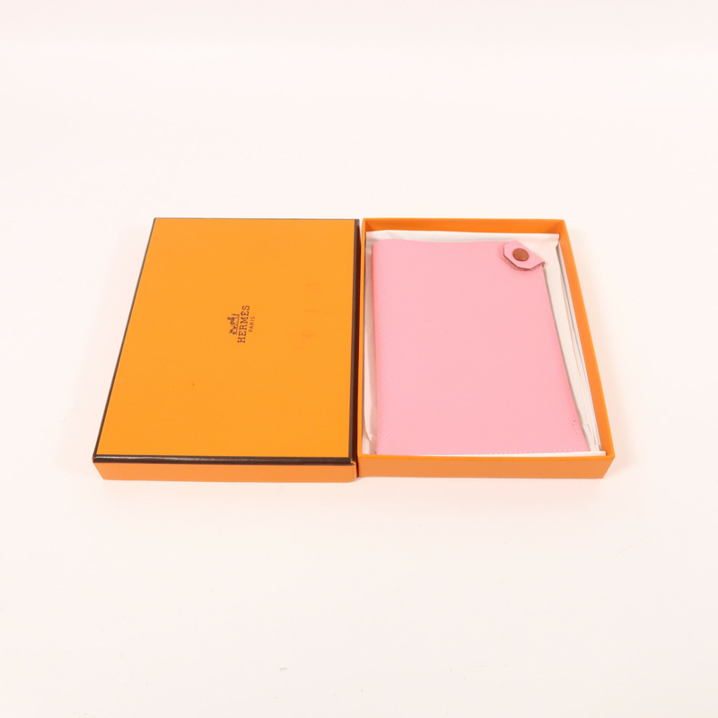 HERMES Epsom皮革Tarmac Passport Holder護照套-7