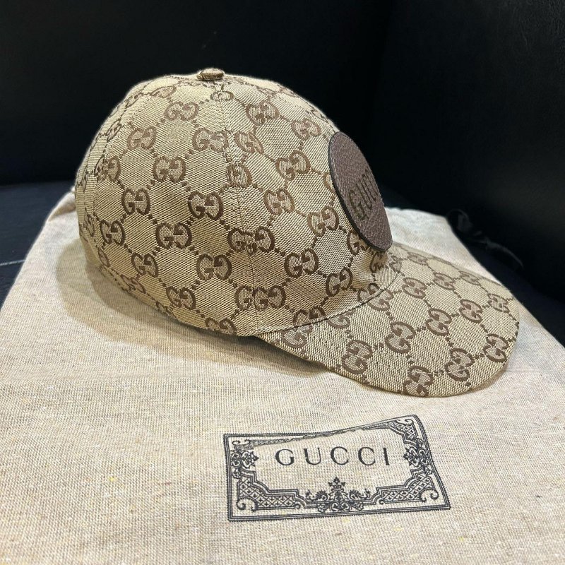 💎Han's house精品服飾💎GUCCI 滿版 老花 帽子 義大利製 576253-2