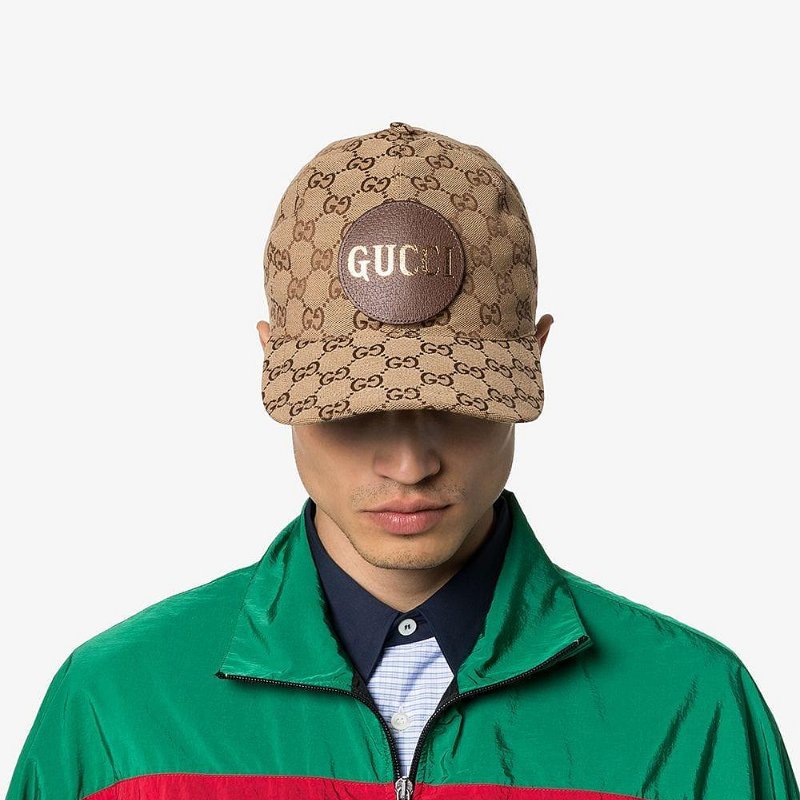 💎Han's house精品服飾💎GUCCI 滿版 老花 帽子 義大利製 576253-4