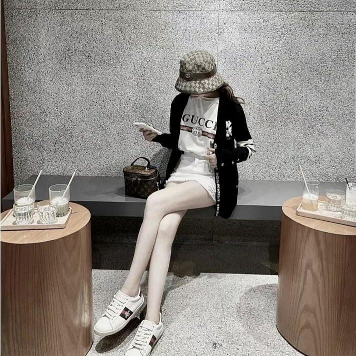 💎Han's house精品服飾💎GUCCI 滿版 老花 漁夫帽 576587 義大利製 原價19000-2