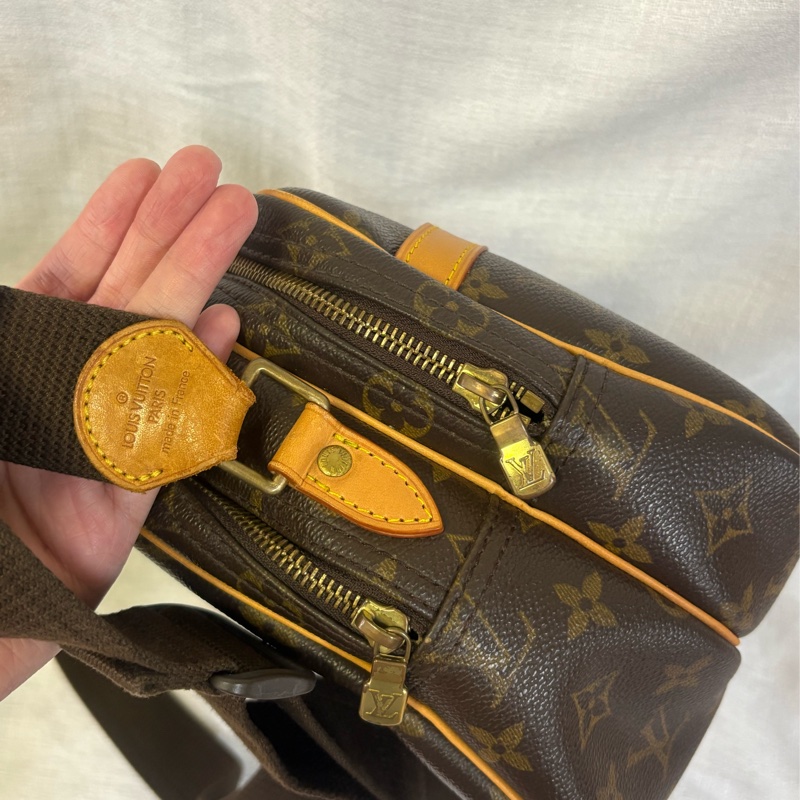 LV 老花記者包 斜挎包-5