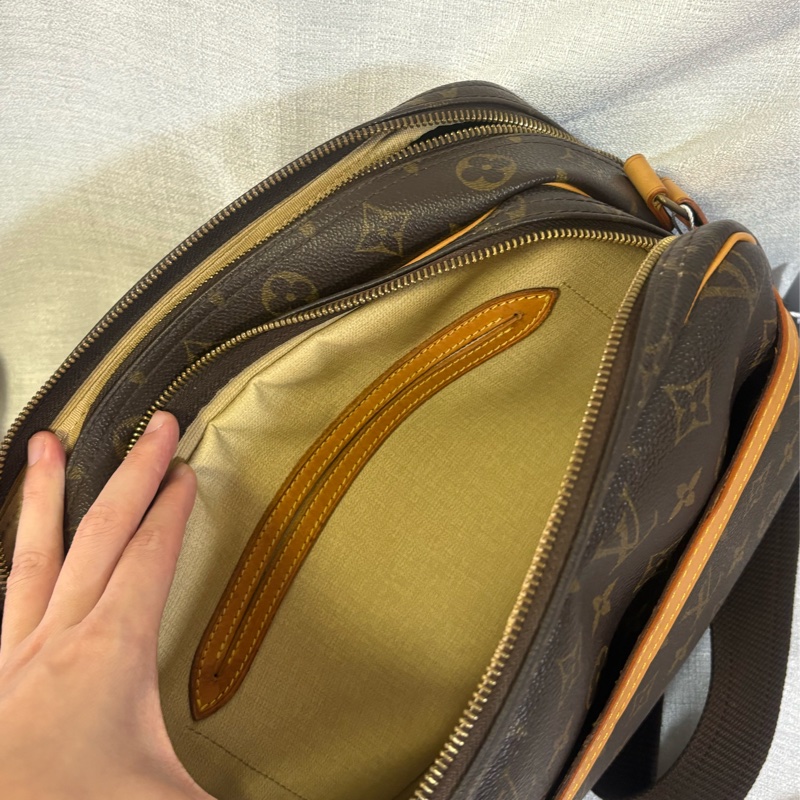 LV 老花記者包 斜挎包-15