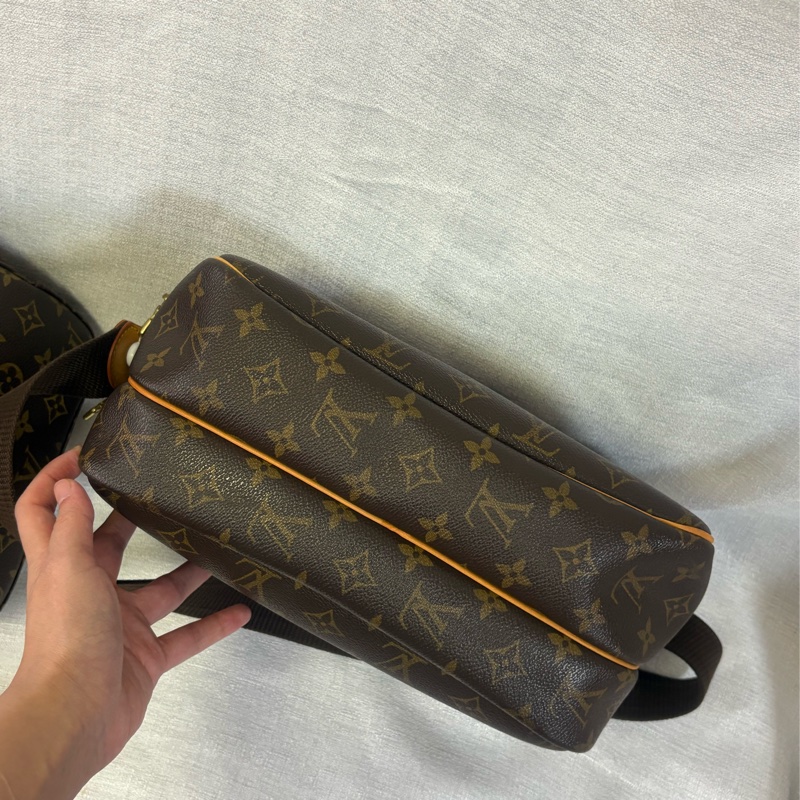 LV 老花記者包 斜挎包-16