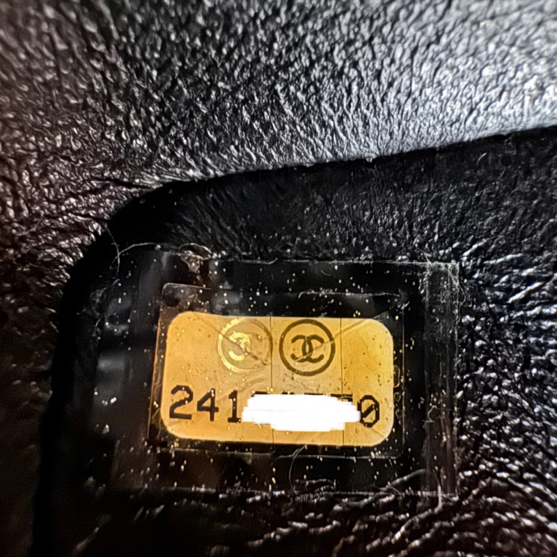 （99新閒置品💝） Chanel CF25牛皮 “so black” 限量款 專櫃40萬以上-22