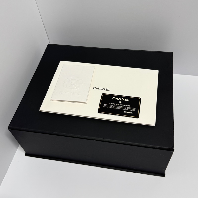 （99新閒置品💝） Chanel CF25牛皮 “so black” 限量款 專櫃40萬以上-23