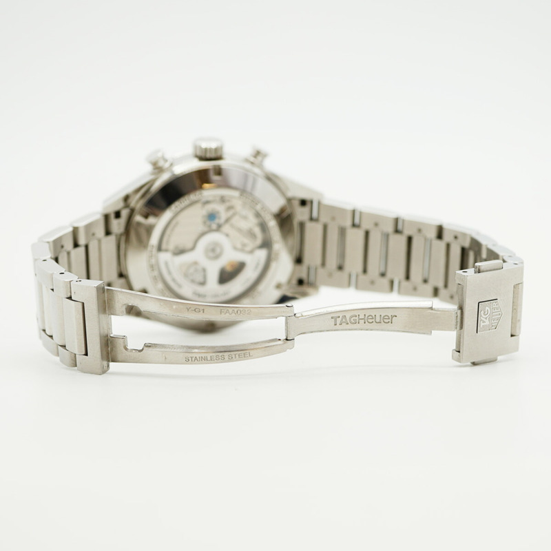 TAG Heuer 豪雅卡萊拉 CAR2014-4 黑色錶盤男士腕錶-3