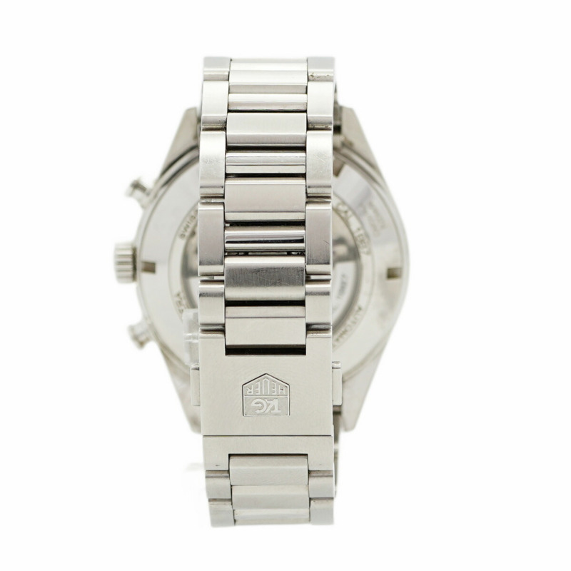 TAG Heuer 豪雅卡萊拉 CAR2014-4 黑色錶盤男士腕錶-7