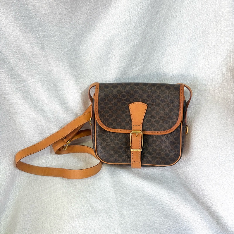 Celine 凱旋門老花豆腐斜挎包-2