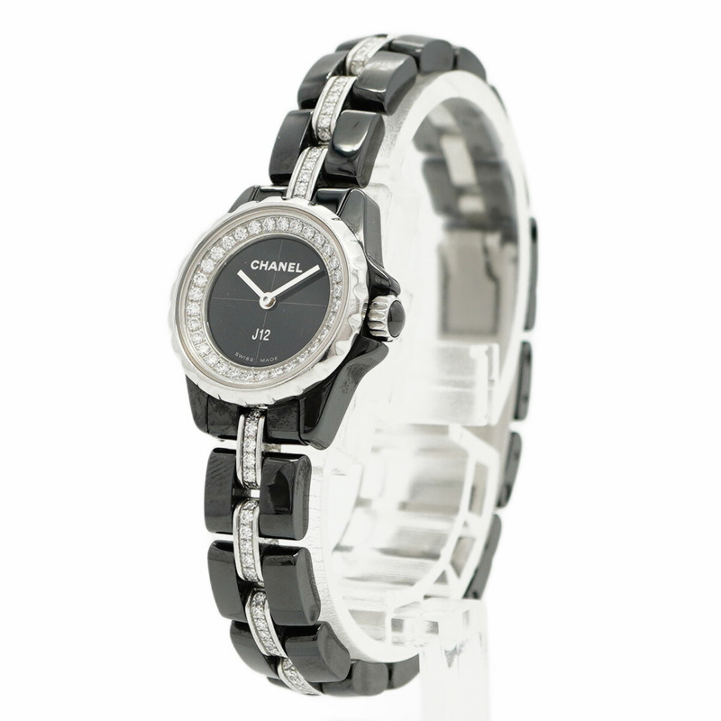 香奈兒 J12 XS H5236 黑色錶盤小姐腕錶-1