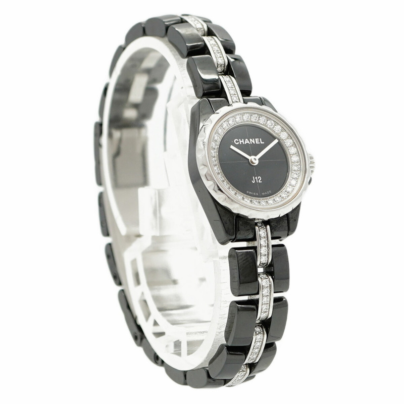 香奈兒 J12 XS H5236 黑色錶盤小姐腕錶-2