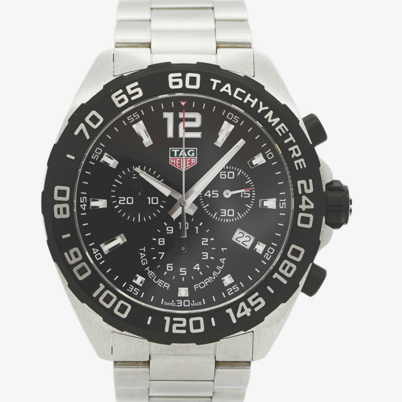 TAG Heuer 豪雅一級方程式 CAZ1010 黑色錶盤男士腕錶-0