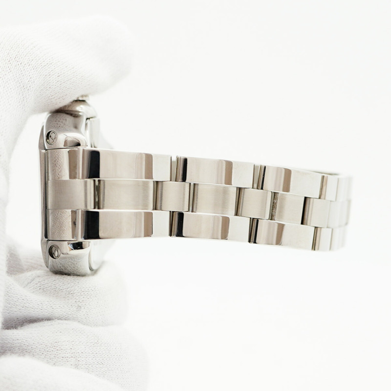 卡地亞 Roadster XL W62032X6 銀色錶盤男士腕錶-5