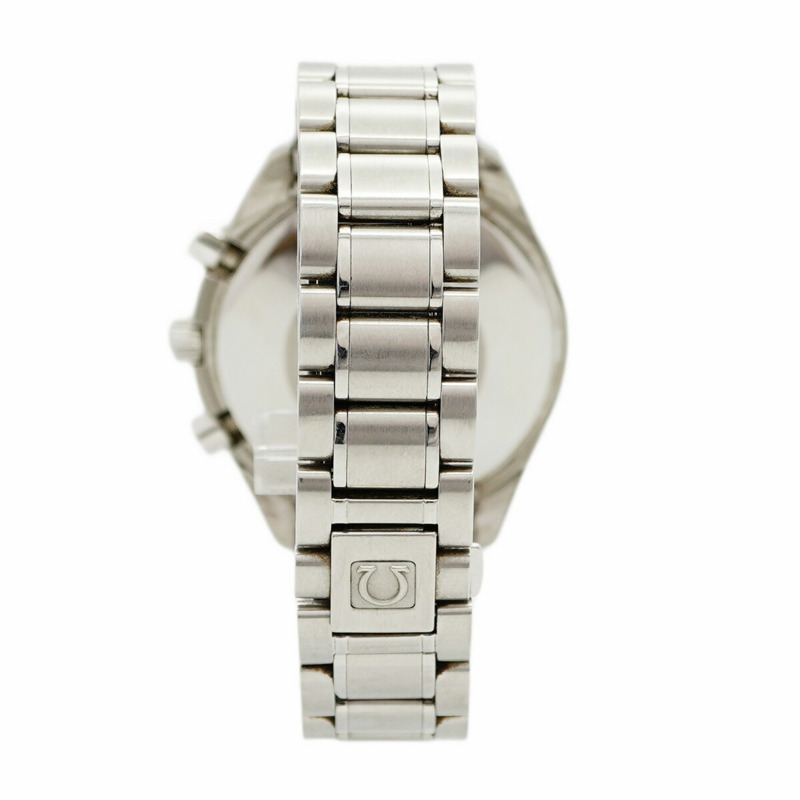 歐米茄超霸系列3523.30.00銀色錶盤男士腕錶-8