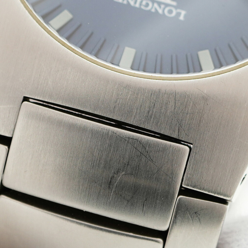 浪琴表 Opposition Date L3.623.4 海軍藍錶盤男士腕錶-6