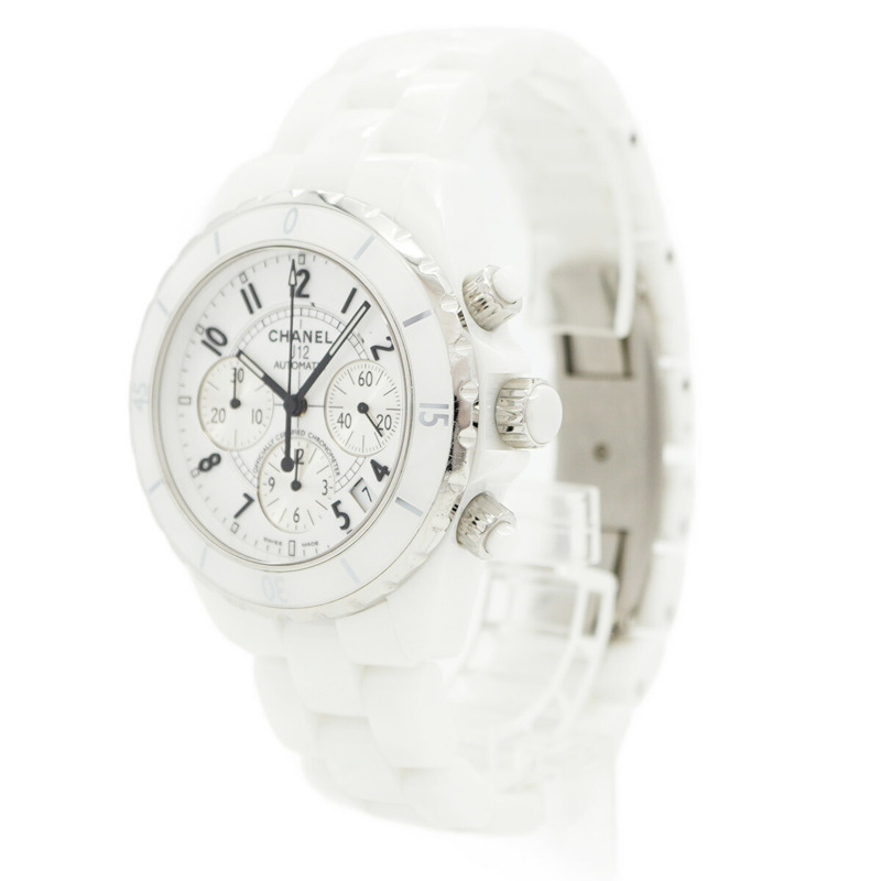 香奈兒 J12 H1007 白色錶盤男士腕錶-2