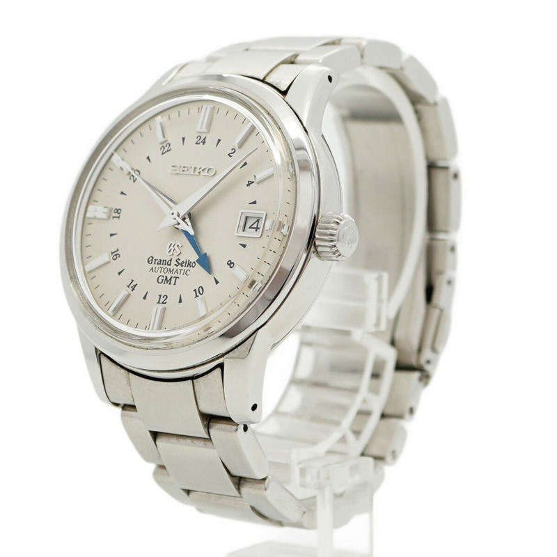 精工 Grand 9S56-00B0 SBGM003 銀色錶盤男士腕錶-1