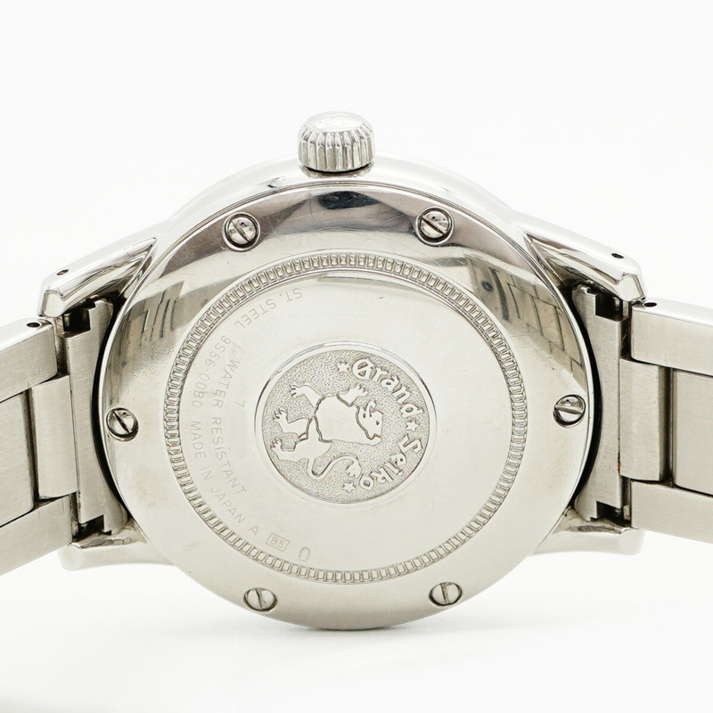 精工 Grand 9S56-00B0 SBGM003 銀色錶盤男士腕錶-4