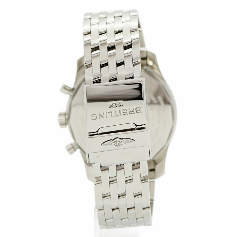 百年靈 Navitimer A24322 黑色錶盤男士腕錶-8