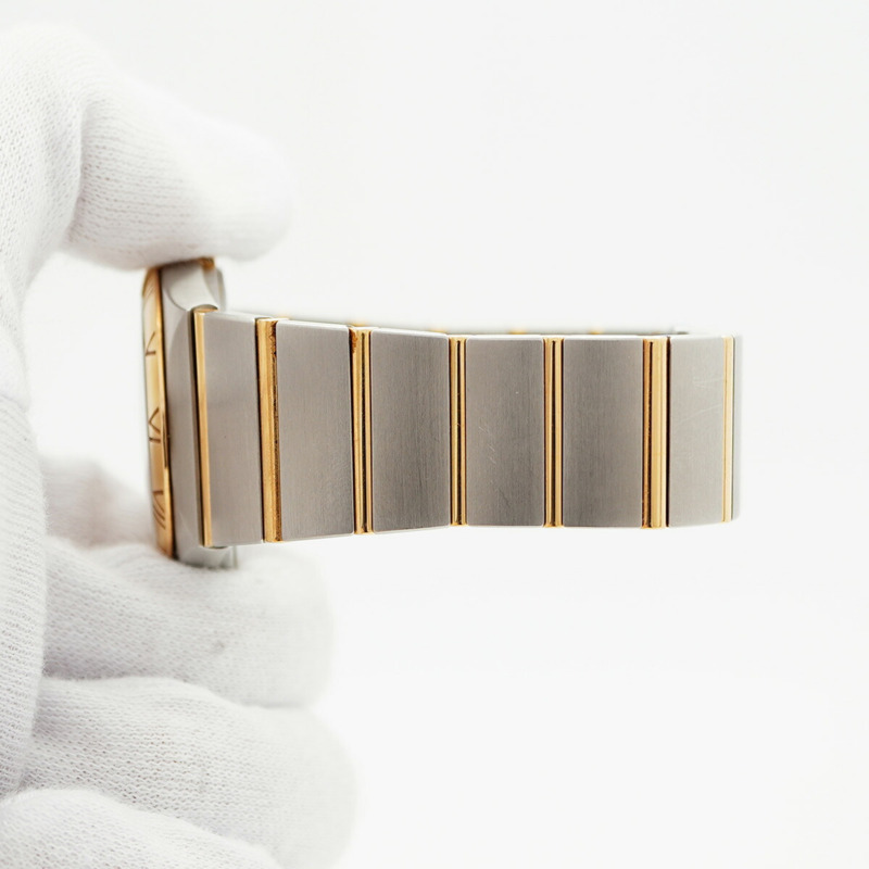 歐米茄星座系列 123.20.35.60.02.002 銀色錶盤男士腕錶-5