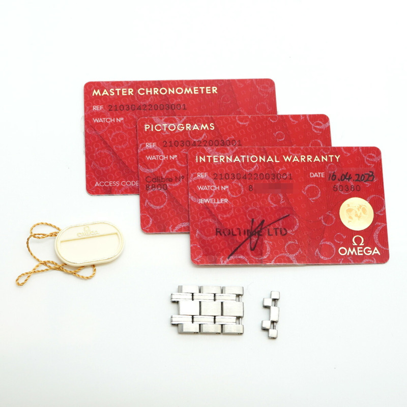 歐米茄海馬系列 210.30.42.20.03.001 藍色錶盤男士腕錶-1