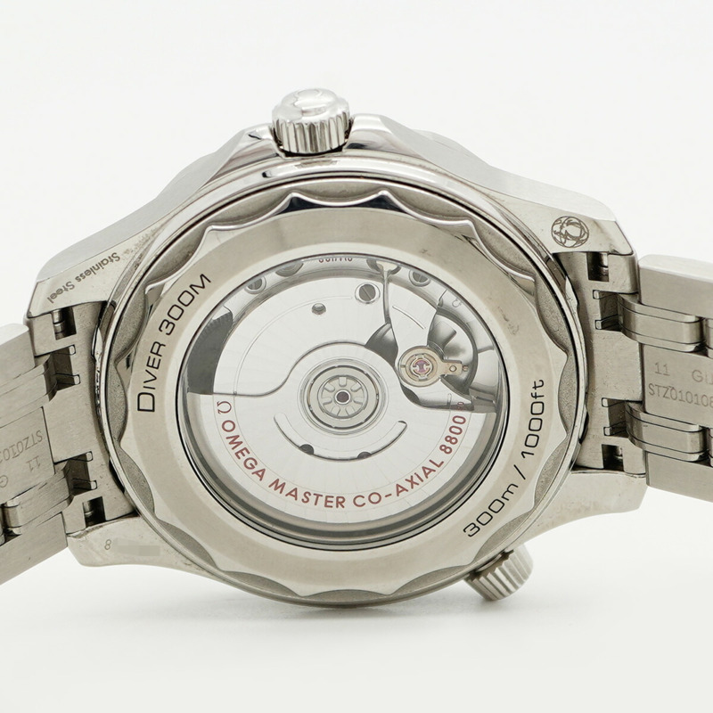 歐米茄海馬系列 210.30.42.20.03.001 藍色錶盤男士腕錶-5