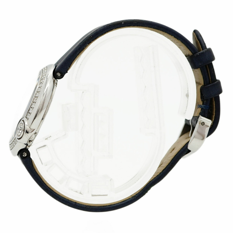 卡地亞 Ballon Blanc de W4BL0003 銀色錶盤小姐腕錶-9